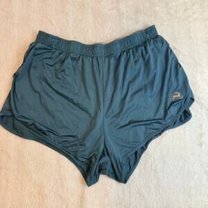 Tracksmith Twilight Split Shorts Running Teal Women's XL